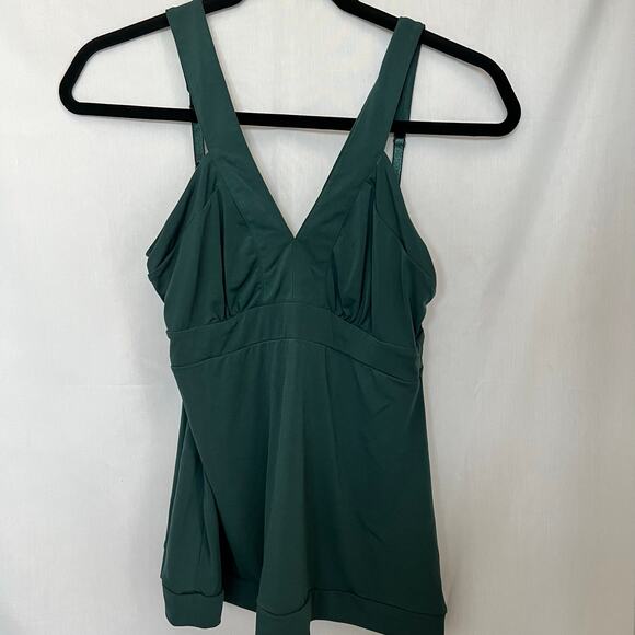 Vintage Y2k Babydoll Banana republic green top size medium - Picture 1 of 6